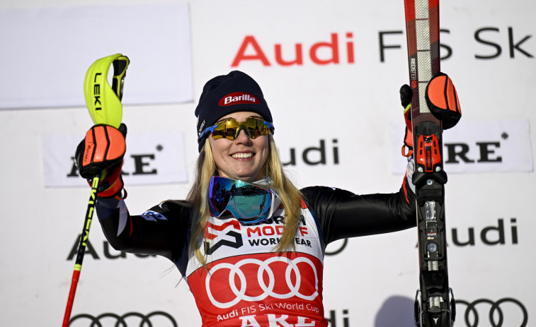 Shiffrin reaparece para ganar su octavo título de eslalon