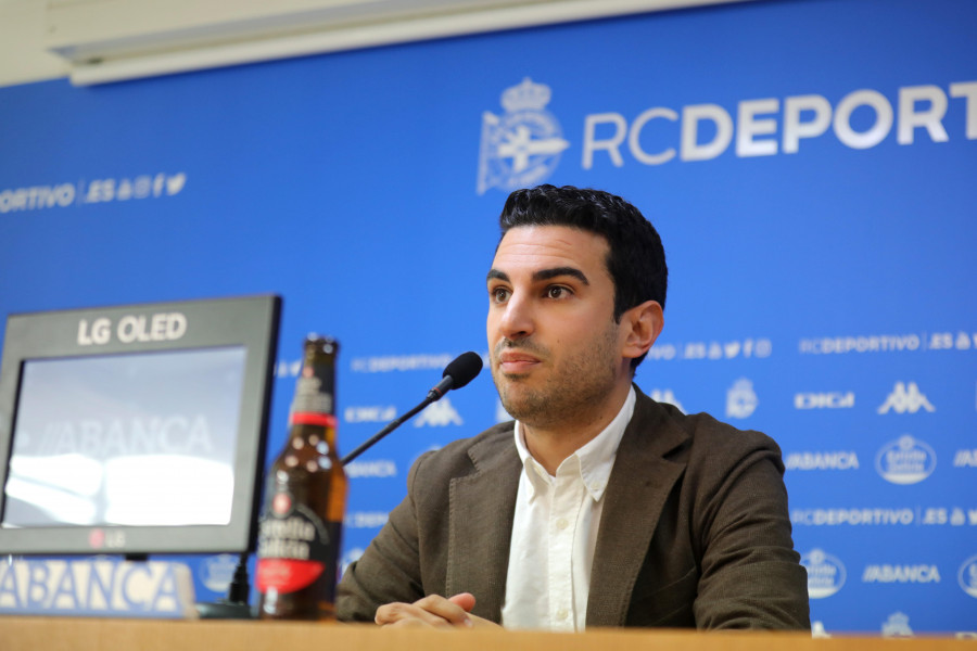 Carlos Rosende: "Soy el primero que quiere que el Deportivo ascienda para celebrar"