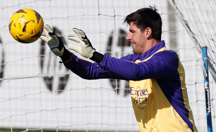 Courtois reaparecerá ante el Cádiz