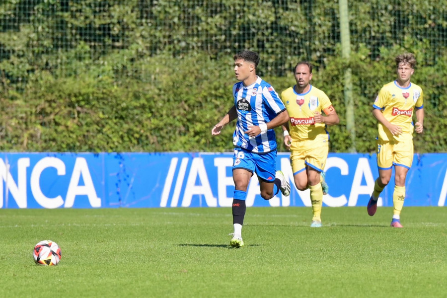 David Vilán, baja en el Fabril en la fase crucial de la temporada