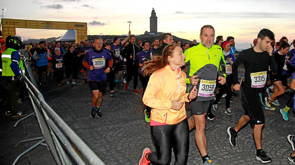 Coruña Corre, por solo cuatro segundos