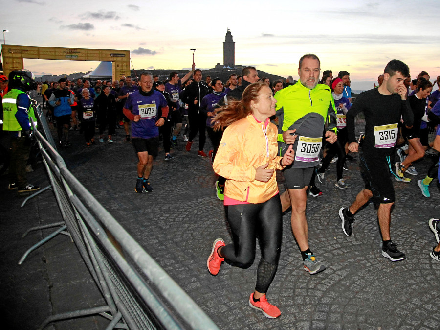 Coruña Corre, por solo cuatro segundos