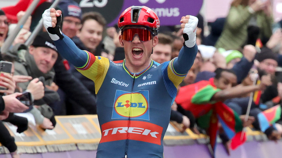 Pedersen bate a Van der Poel en la Gante-Wevelgem