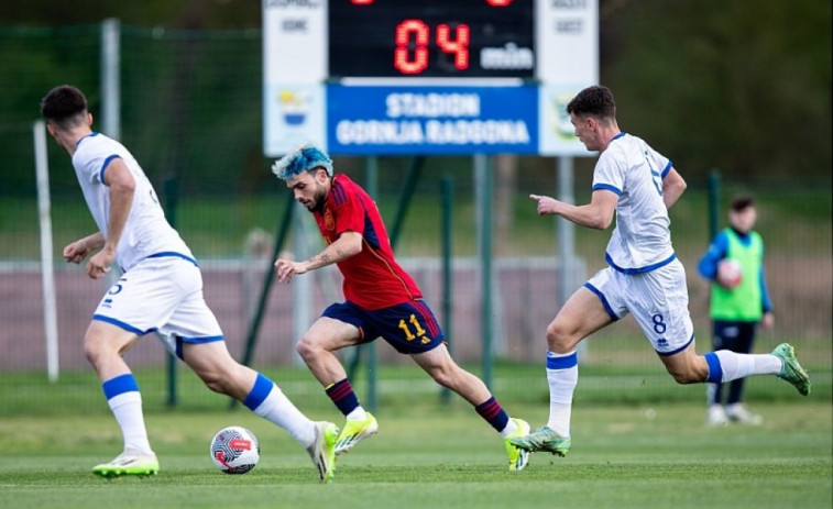 David Mella, citado en la preconvocatoria de España para el Europeo sub-19