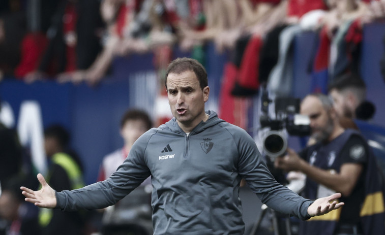 Jagoba Arrasate no seguirá como entrenador de Osasuna