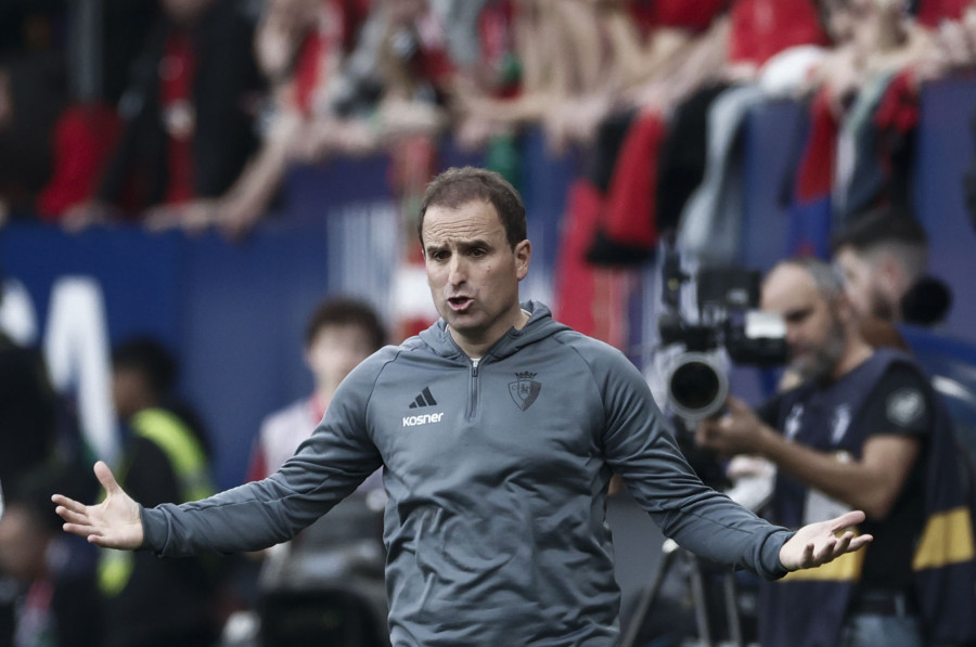 Jagoba Arrasate no seguirá como entrenador de Osasuna
