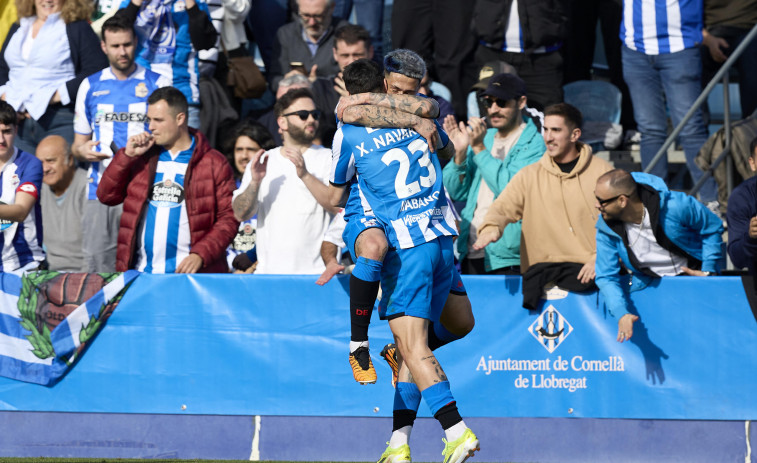 La victoria del Depor ante el Cornellà, en imágenes