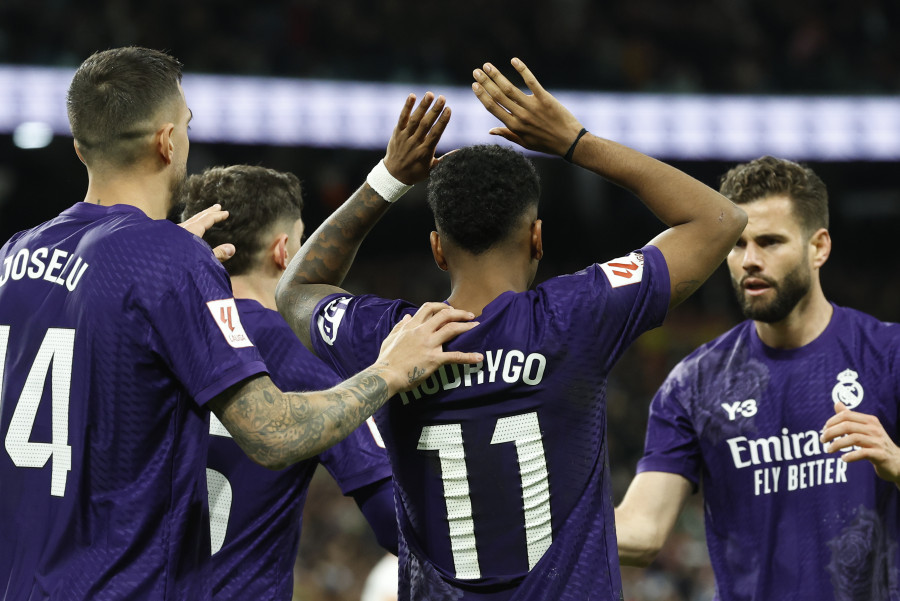 Un doblete de Rodrygo da la victoria al Real Madrid (2-0)