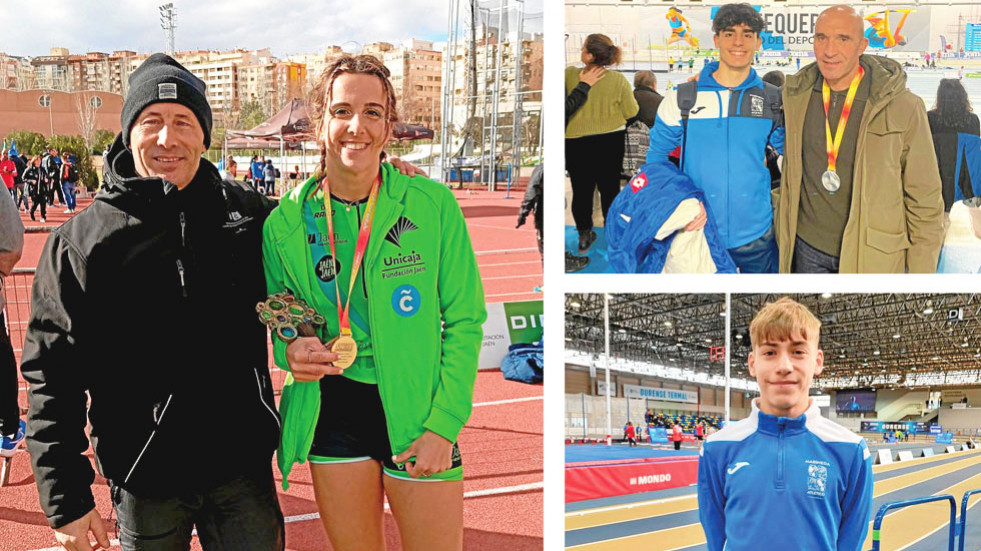 Resumen de los éxitos coruñeses en atletismo