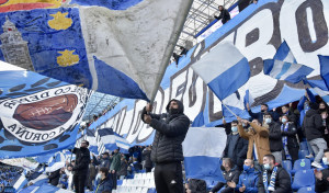 Banderazo hacia el ascenso en Riazor