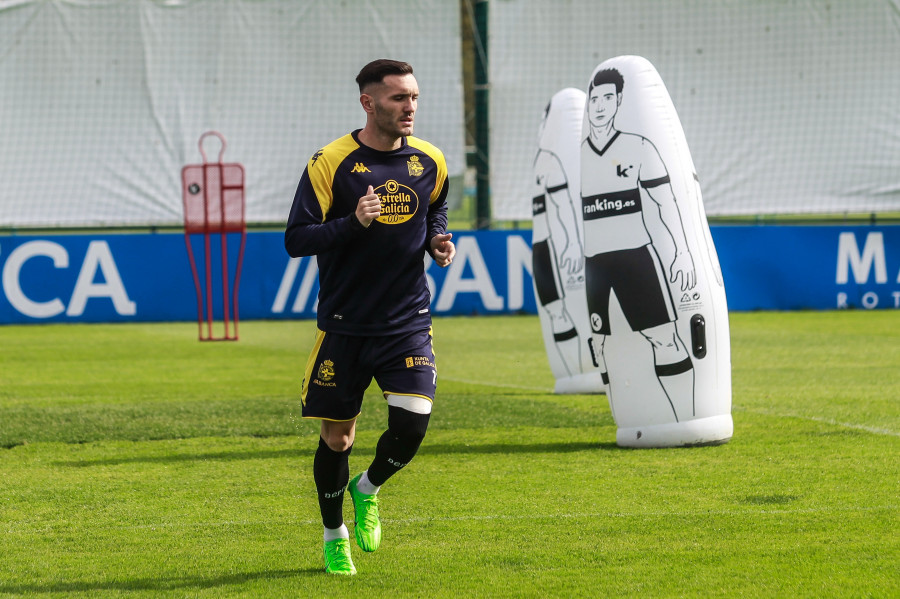 Lucas mantiene la duda y dos deportivistas se retiran del entrenamiento antes de tiempo