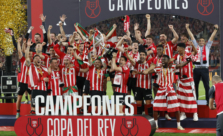 El Athletic, campeón de Copa tras superar al Mallorca en la tanda de penaltis (1-1) (4-2)