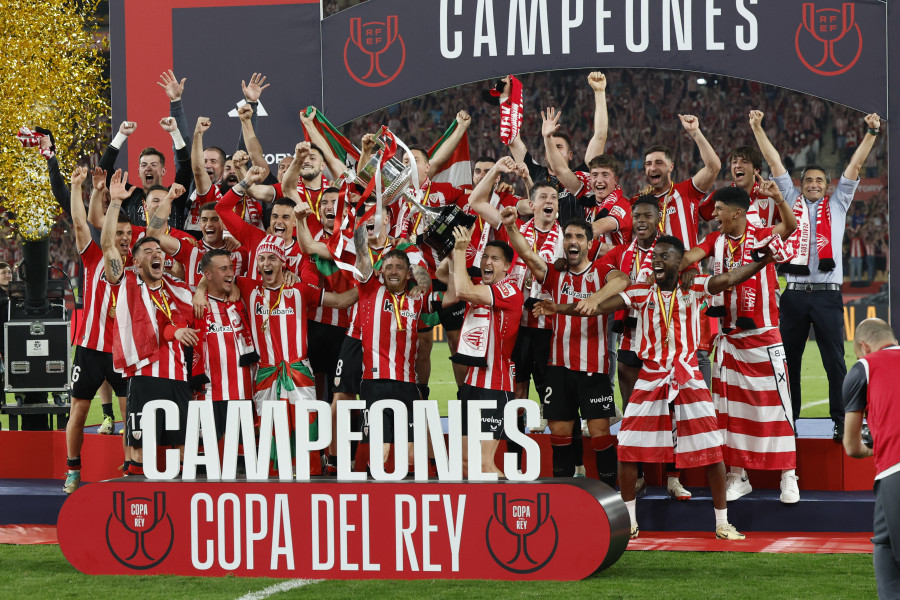 El Athletic, campeón de Copa tras superar al Mallorca en la tanda de penaltis (1-1) (4-2)