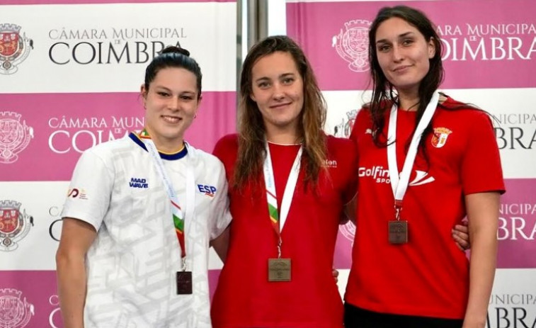 Paula Otero conquista una medalla de oro y dos platas en el Open de Portugal