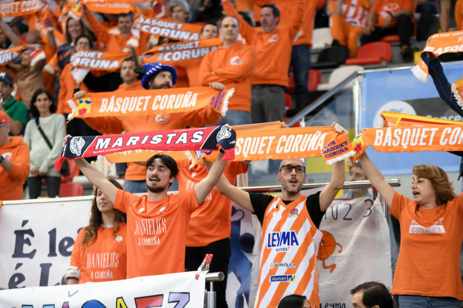 Se desborda la pasión naranja: entradas agotadas para el Leyma Coruña - Castelló