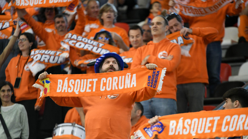 La victoria del Leyma Basquet Coruña frente al Valladolid, en imágenes