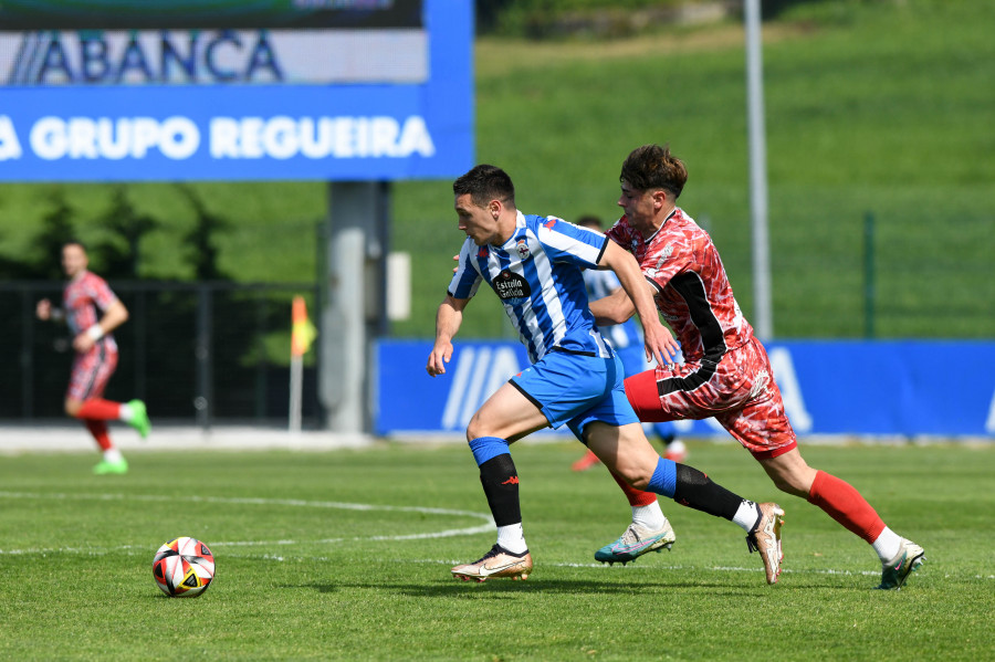 Punto de oro para el Fabril ante el Guijuelo con un gol en el minuto 91