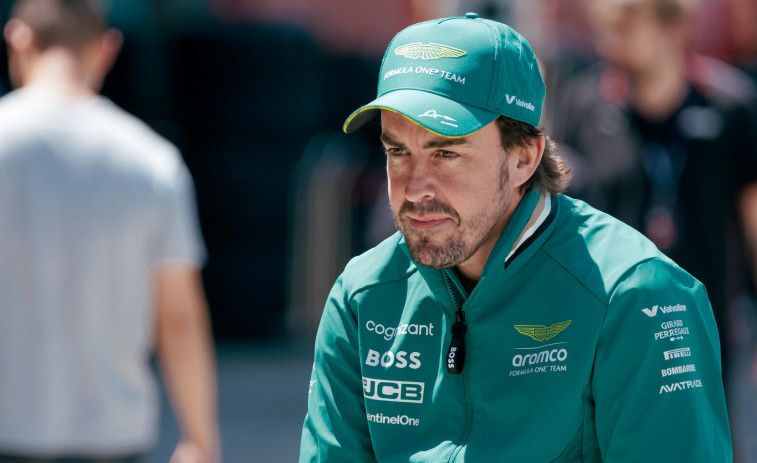 Alonso, tercer clasificado al ‘sprint’: “Una clasificación estresante por la lluvia”