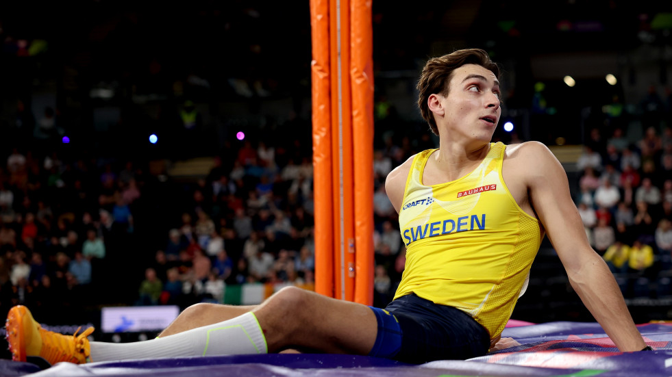 Duplantis derriba su propio récord del mundo de salto con pértiga