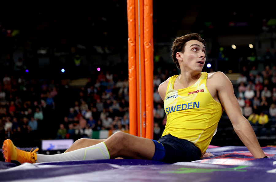 Duplantis derriba su propio récord del mundo de salto con pértiga