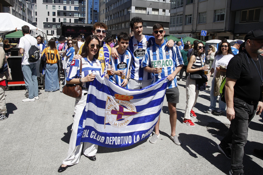 El deportivismo celebra el Día de las Peñas esta sábado con música, comida y el trofeo de la La Liga del 2000