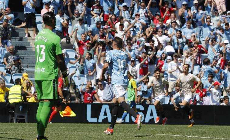 Aspas acerca al Celta a la permanencia (4-1)