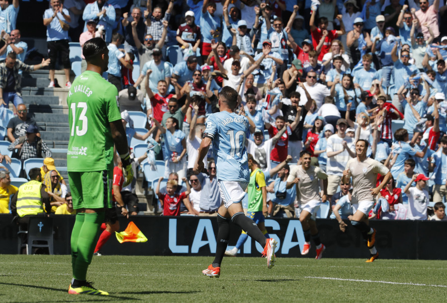 Aspas acerca al Celta a la permanencia (4-1)