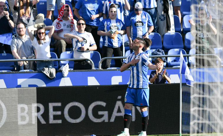 Lucas Pérez anotó su décima diana tras cuatro semanas KO