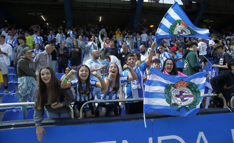 Las redes se llenan de felicitaciones  al Depor Abanca
