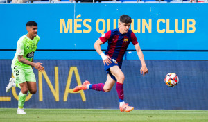 El Barcelona Atlètic vence al Lugo (1-0) y sigue a seis puntos del Depor