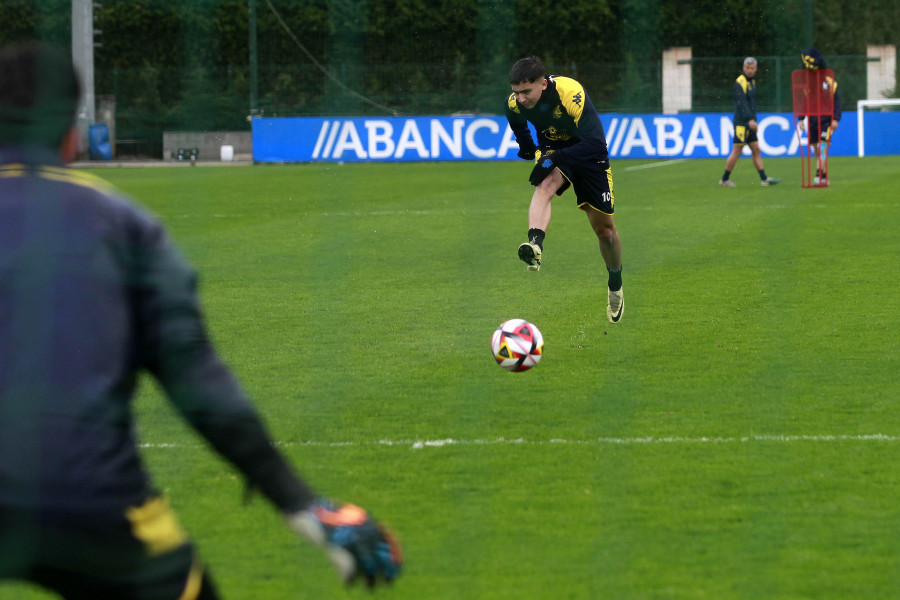 Cuatro entrenamientos del Depor para preparar la visita del Arenteiro