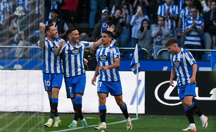 El golazo de Lucas Pérez ante la Cultural, el mejor de la pasada jornada