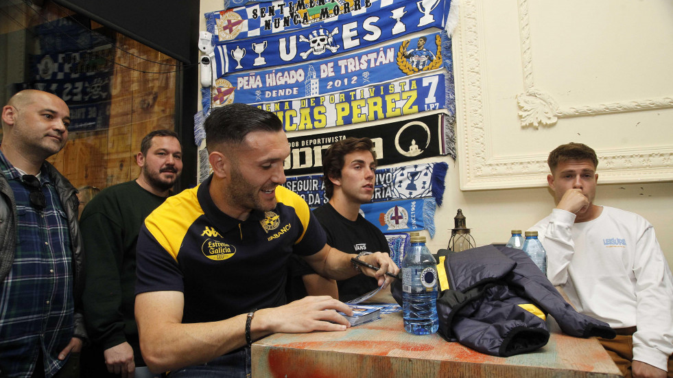 Inauguración de la peña ‘Lucas Pérez’