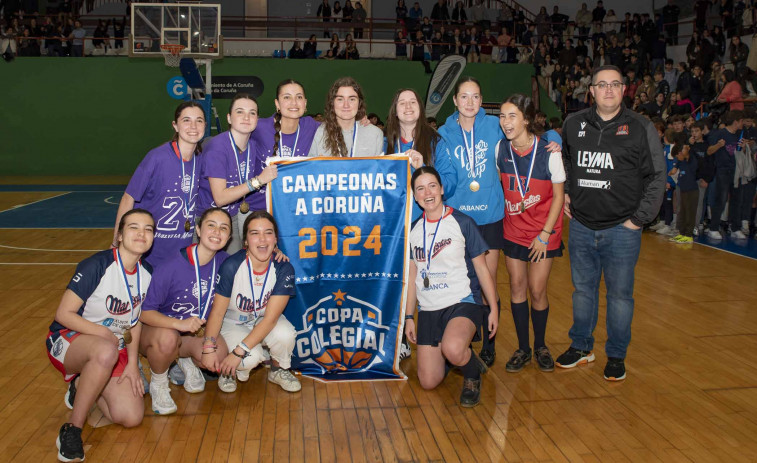 Maristas y Esclavas, campeones de la Copa Colegial