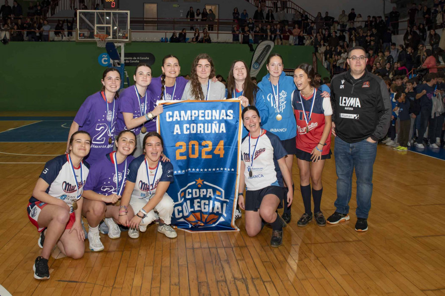 Maristas y Esclavas, campeones de la Copa Colegial