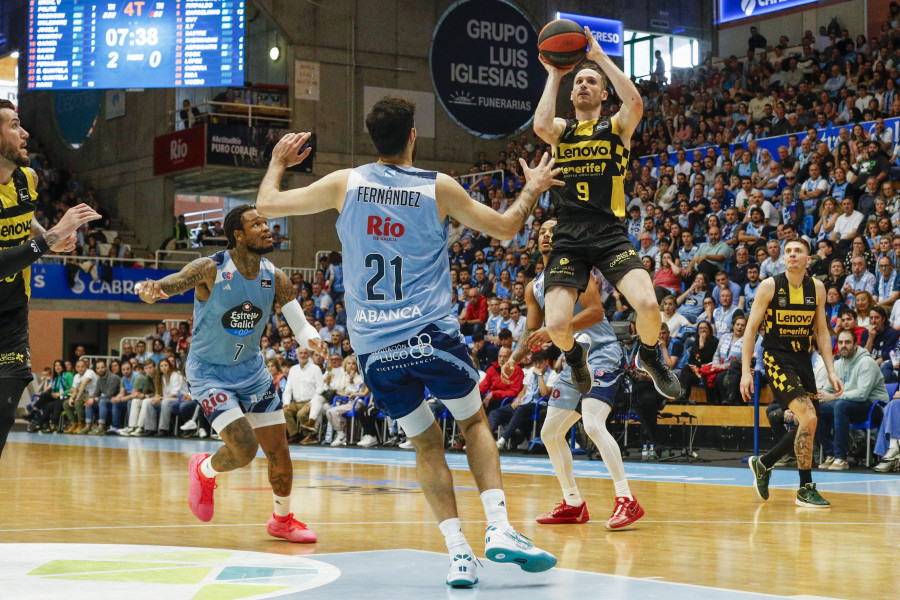 El Breogán se acerca a la salvación tras aplastar al Tenerife (76-54)