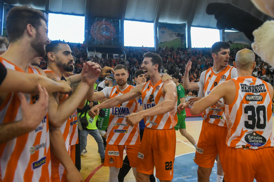 El Leyma Coruña tumba a Castelló y ya tiene cita para el ascenso (95-82)