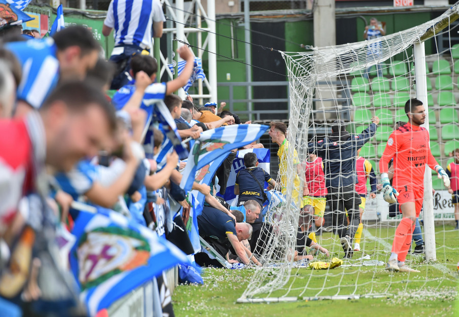 Así evitó Cayarga que le sacaran la quinta amarilla a Lucas frente al Sestao River