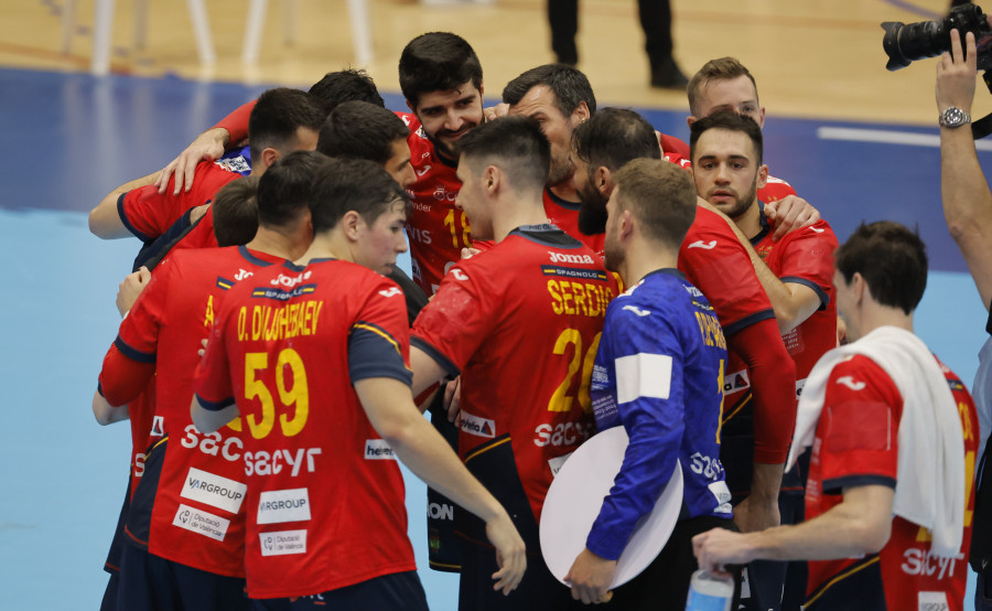 La selección española de balonmano se acerca al Mundial (32-28)