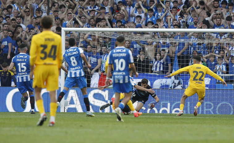 Las mejores imágenes de la victoria del Dépor ante el Barça B