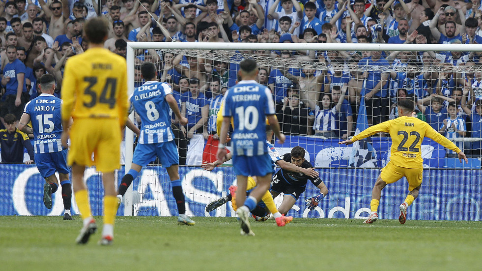 Las mejores imágenes de la victoria del Dépor ante el Barça B