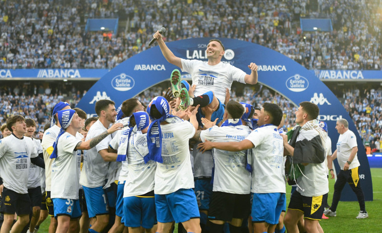 Resumen en imágenes del gran año para el deporte coruñés