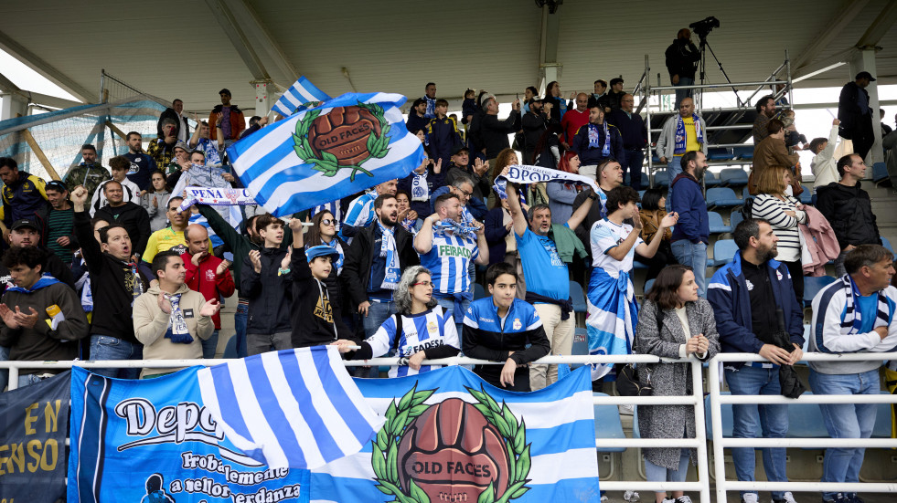 El empate entre Depor y Real Sociedad B, en imágenes