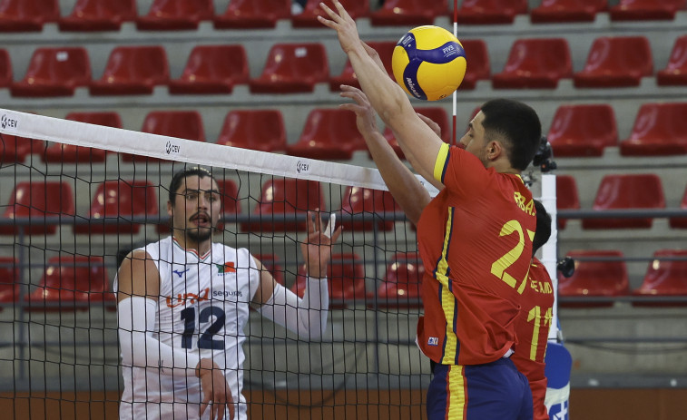 España encaja ante Portugal su primera derrota en la 'European Golden League'