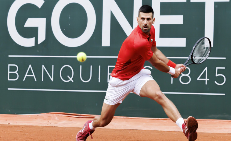 Djokovic pilla ritmo en Ginebra y vence a Yannick Hanfmann