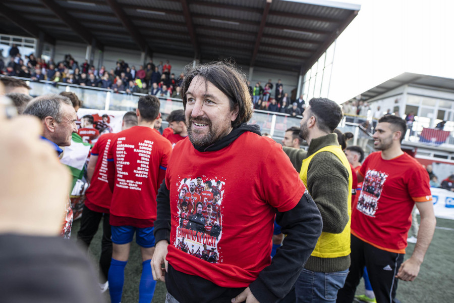 Primeras despedidas en el Bergantiños tras lograr el ascenso
