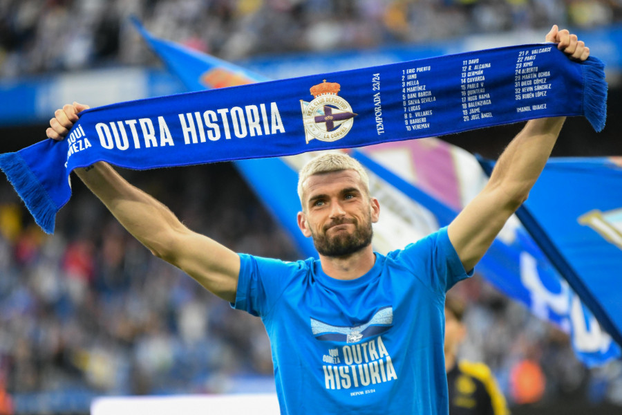 Pablo Vázquez deja el Dépor y tiene previsto viajar este jueves a Gijón para incorporarse al Sporting