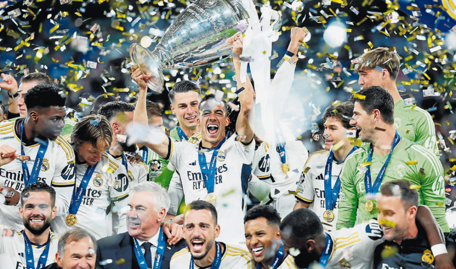 El gallego Lucas Vázquez alzó su quinta ‘Champions’