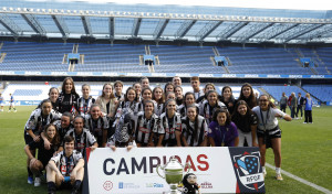 El Victoria B se corona ante el Bergan con un doblete de Carla Amado