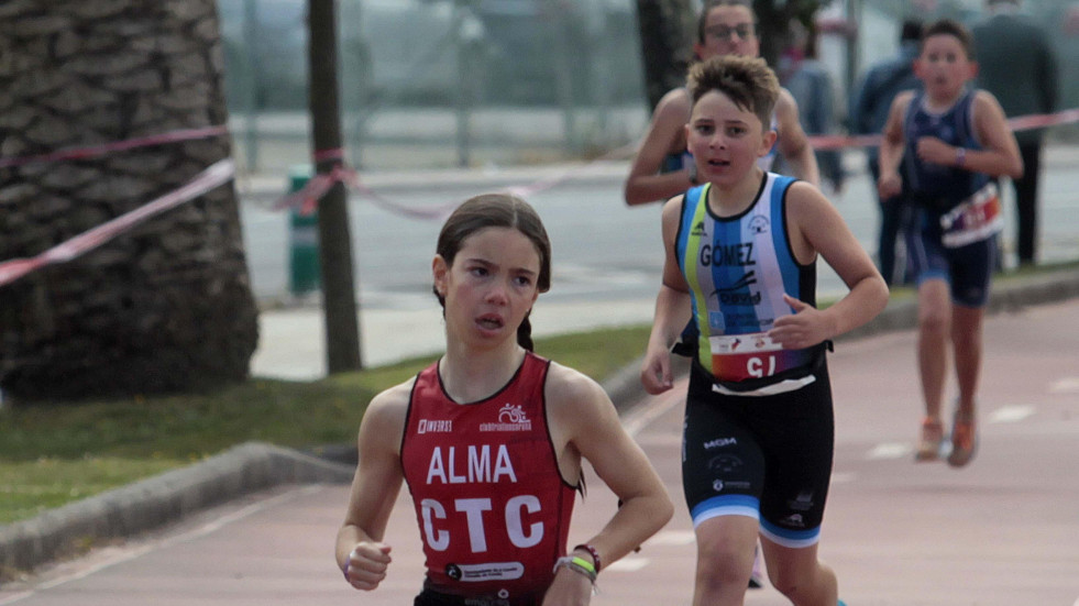 Campeonato de  Triatlón en A Coruña